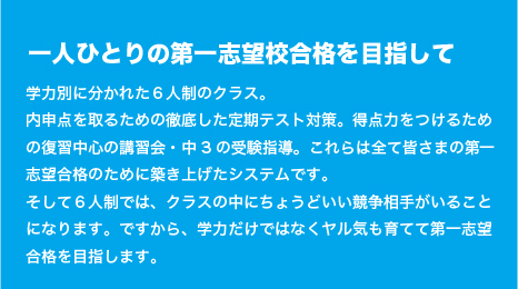 公立高校合格を目指して